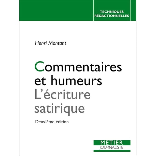 OMMENTAIRES ET HUMEURS, de Henri Montant | portada del libro