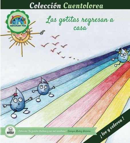 Cuentolorea: Las gotitas regresan a casa, de Muñoz Herrera | portada del libro