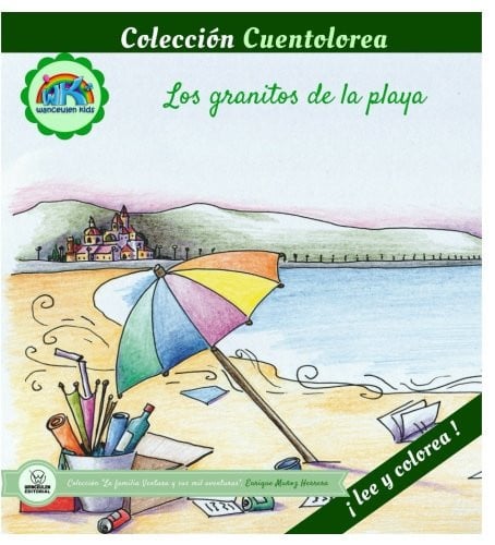 Cuentolorea: Los granitos de la playa, de Muñoz Herrera | portada del libro