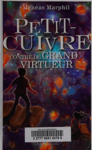 PETIT CUIVRE CONTRE LE GRAND VIRTUEUR, de MARPHIL MENEAS | portada del libro
