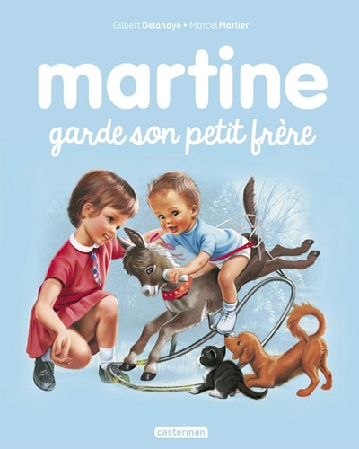 MARTINE -18- MARTINE GARDE SON PETIT FRERE NE2016, de Gilbert Delahaye | portada del libro