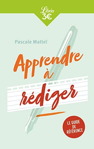 PPRENDRE A REDIGER, de Pascale Matteï | portada del libro