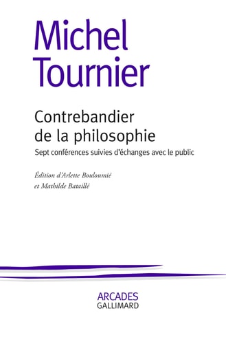 CONTREBANDIER DE LA PHILOSOPHIE, de Michel Tournier | portada del libro