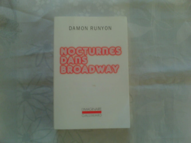 NOCTURNES DANS BROADWAY, de Damon Runyon | portada del libro