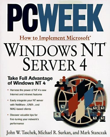 PCWEEK WINDOWS NT SERVER 4, de TASCHEK | portada del libro