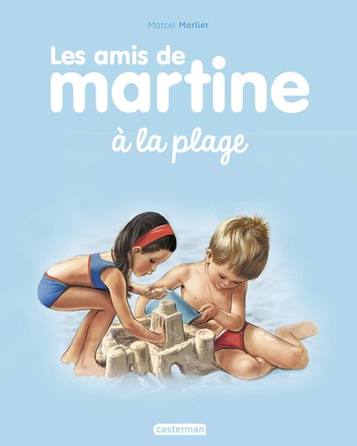 MARTINE ET SES AMIS -3- A LA PLAGE, de Marcel Marlier | portada del libro