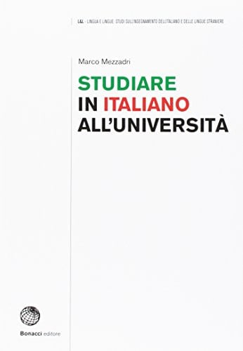 STUDIARE IN ITALIANO UNIVERSITA | portada del libro