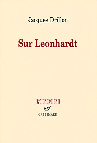 SUR LEONHARDT, de Drillon | portada del libro