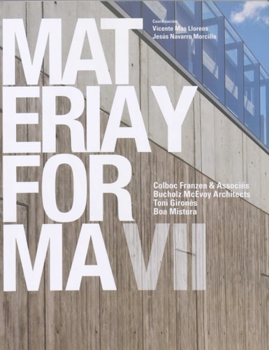 Materia y Forma VII | portada del libro
