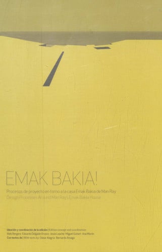 EMAK BAKIA, de Iñaki Bergera | portada del libro