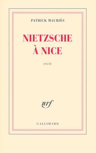 NIETZSCHE A NICE, de Patrick Mauriès | portada del libro