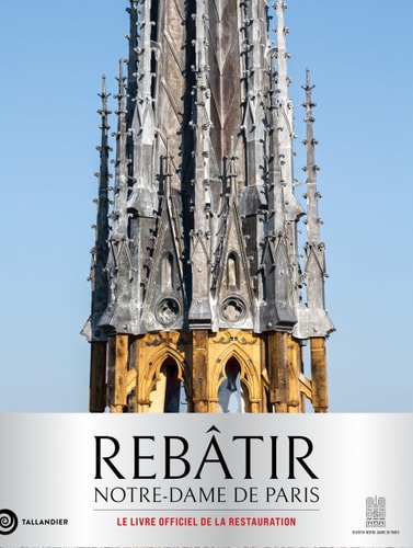 REBATIR NOTRE DAME DE PARIS, de Mathieu Lours | portada del libro