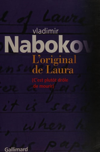 L'original de Laura, de Vladimir Nabokov | portada del libro