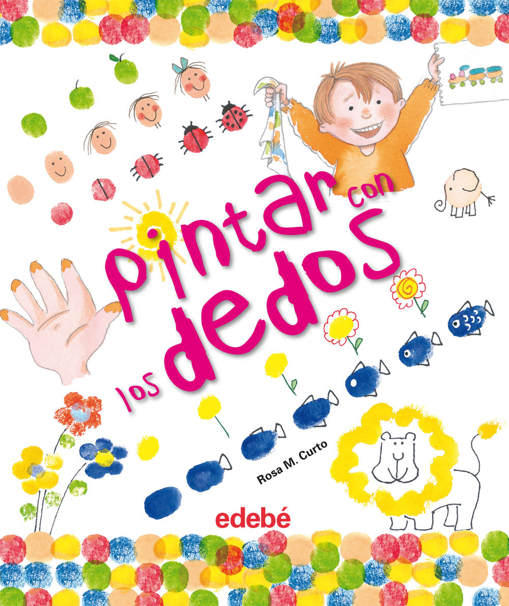 PINTAR CON LOS DEDOS, de CURTO | portada del libro
