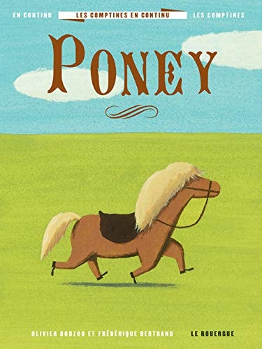 PONEY, de Olivier Douzou | portada del libro