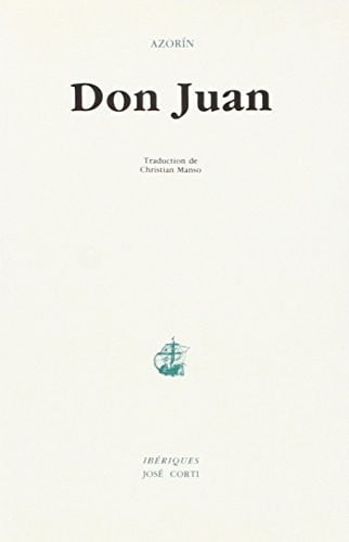 DON JUAN, de AZORIN#MANSO CH | portada del libro