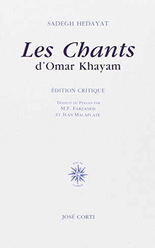 LES CHANTS D OMAR KHAYAM, de HEDÂYAT SADEGH | portada del libro