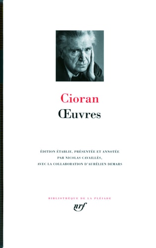 OEUVRES, de Emile M. Cioran | portada del libro