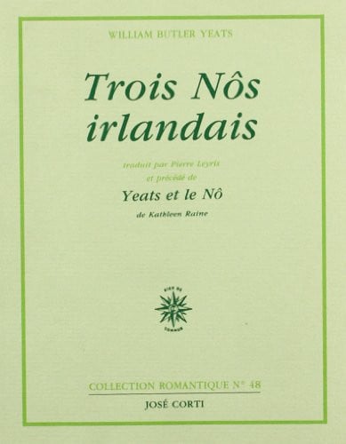 TROIS NOS IRLANDAIS, de YEATS WILLIAM B | portada del libro