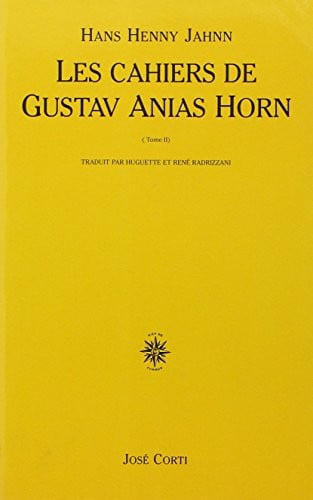 LES CAHIERS DE GUSTAV ANIAS HORN TOME 2, de JAHNN HANS HENN | portada del libro