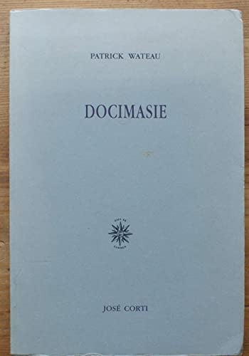 DOCIMASIE, de WATEAU PATRICK | portada del libro
