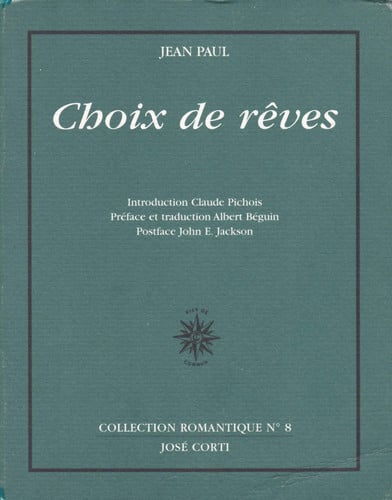 CHOIX DE REVES, de JEAN PAUL#BEGUI | portada del libro