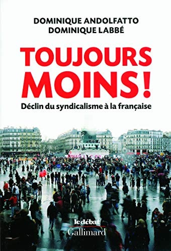 TOUJOURS MOINS 1, de Andolfatto | portada del libro