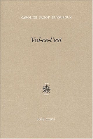 VOL CE L EST, de SAGOT DUVAUROUX | portada del libro