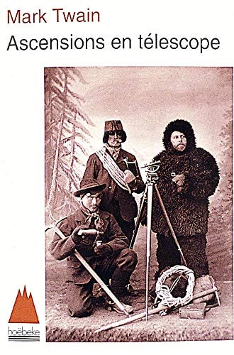 ASCENSIONS EN TELESCOPE, de Mark Twain | portada del libro