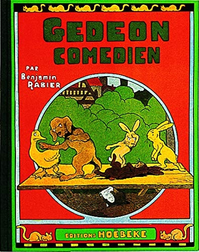 GEDEON COMEDIEN, de Benjamin Rabier | portada del libro