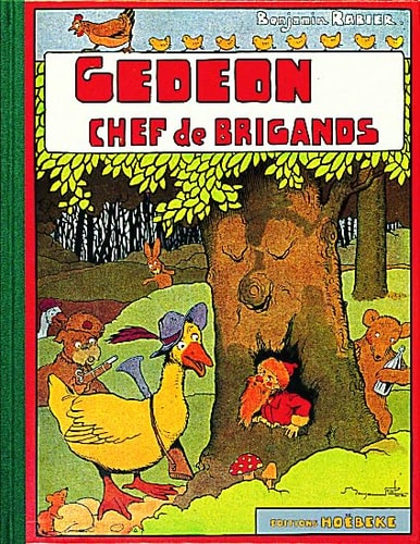 GEDEON CHEF DE BRIGANDS, de Rabier | portada del libro