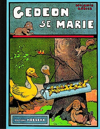 GEDEON SE MARIE, de Benjamin Rabier | portada del libro