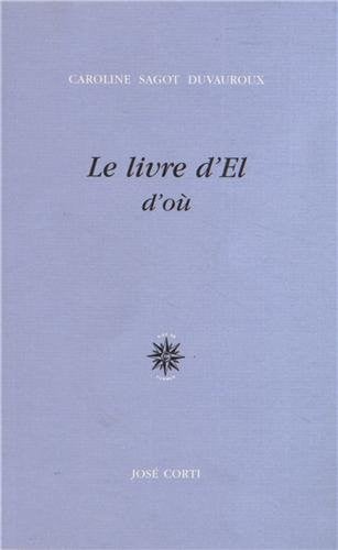 LE LIVRE D EL D OU, de SAGOT DUVAUROUX | portada del libro