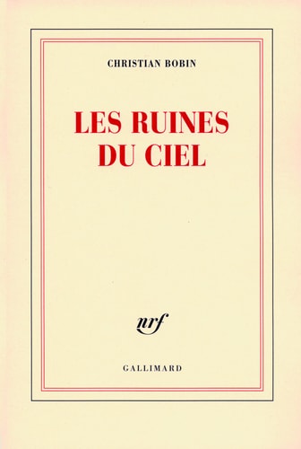 LES RUINES DU CIEL, de Christian Bobin | portada del libro