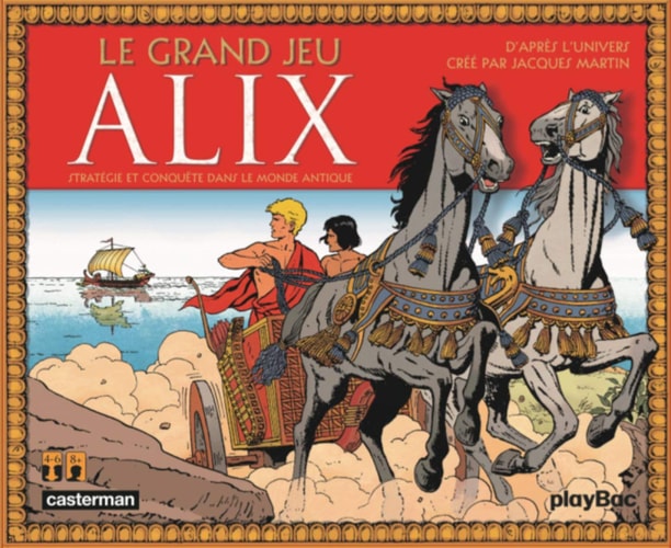 LE GRAND JEU ALIX, de JACQUES MARTIN / PLAY BAC | portada del libro