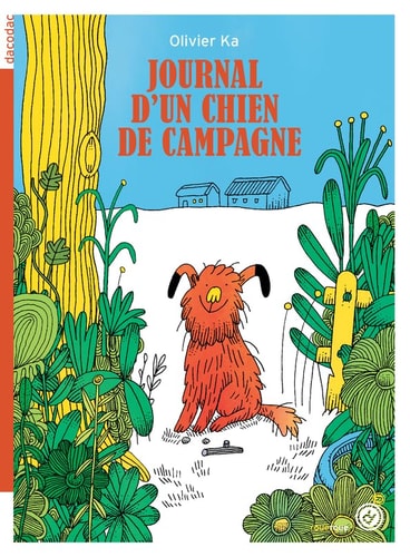 JOURNAL DUN CHIEN DE CAMPAGNE, de Olivier Ka | portada del libro