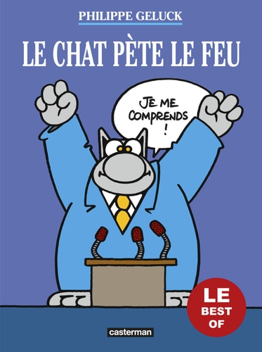 LE CHAT -6- LE CHAT PETE LE FEU BEST OF DU CHAT, de Philippe Geluck | portada del libro