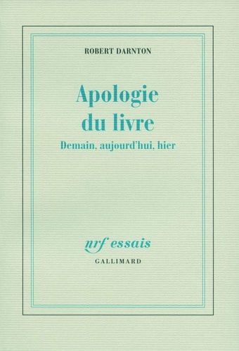 APOLOGIE DU LIVRE, de Robert Darnton | portada del libro