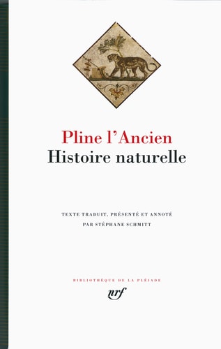 HISTOIRE NATURELLE, de Pliny (the Elder.) | portada del libro