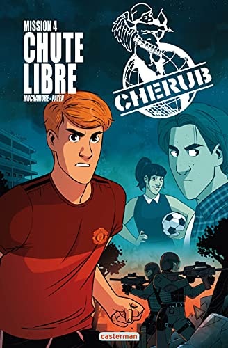 CHERUB EN BD -4- CHERUB MISSION 4 CHUTE LIBRE, de Robert Muchamore | portada del libro