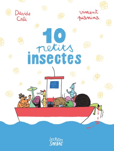 10 petits insectes, de Davide Cali | portada del libro