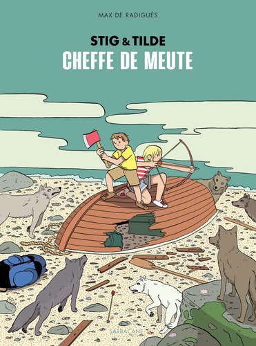 HEFFE DE MEUTE, de Max de Radiguès | portada del libro