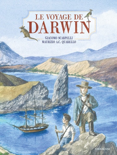 OYAGE DE DARWIN, de Giacomo Scarpelli | portada del libro