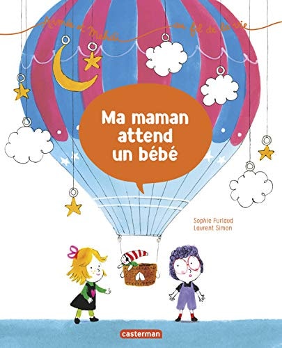 AIMEE ET MEHDI AU FIL DE LA VIE -2- MA MAMAN ATTEND UN BEBE, de Sophie Furlaud | portada del libro