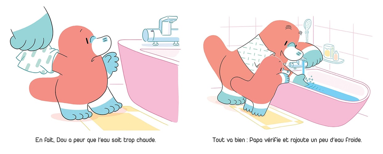 OU PREND SON BAIN, de Johan Leynaud | portada del libro