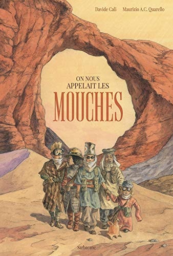 N NOUS APPELAIT LES MOUCHES, de Davide Cali | portada del libro