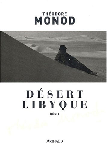 DESERT LIBYQUE, de Monod | portada del libro
