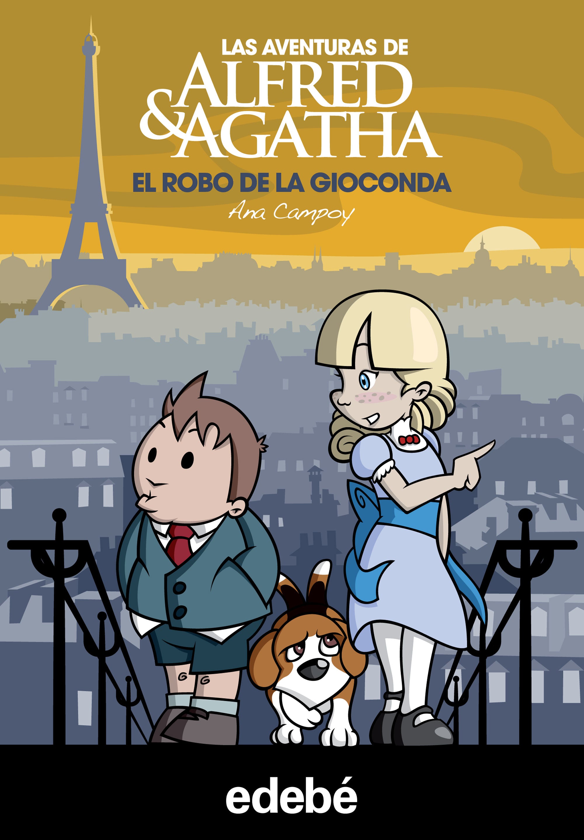 Alfred & Agatha 8. El robo de la Gioconda, de CAMPOY ANA | portada del libro