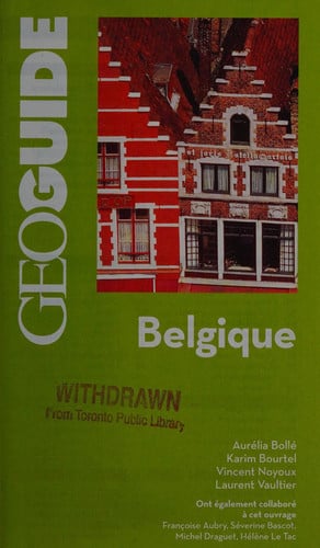 BELGIQUE, de COLLECTIFS GALL | portada del libro
