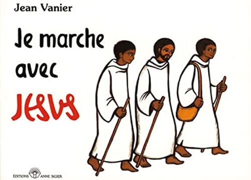 JE MARCHE AVEC JESUS, de Jean Vanier | portada del libro